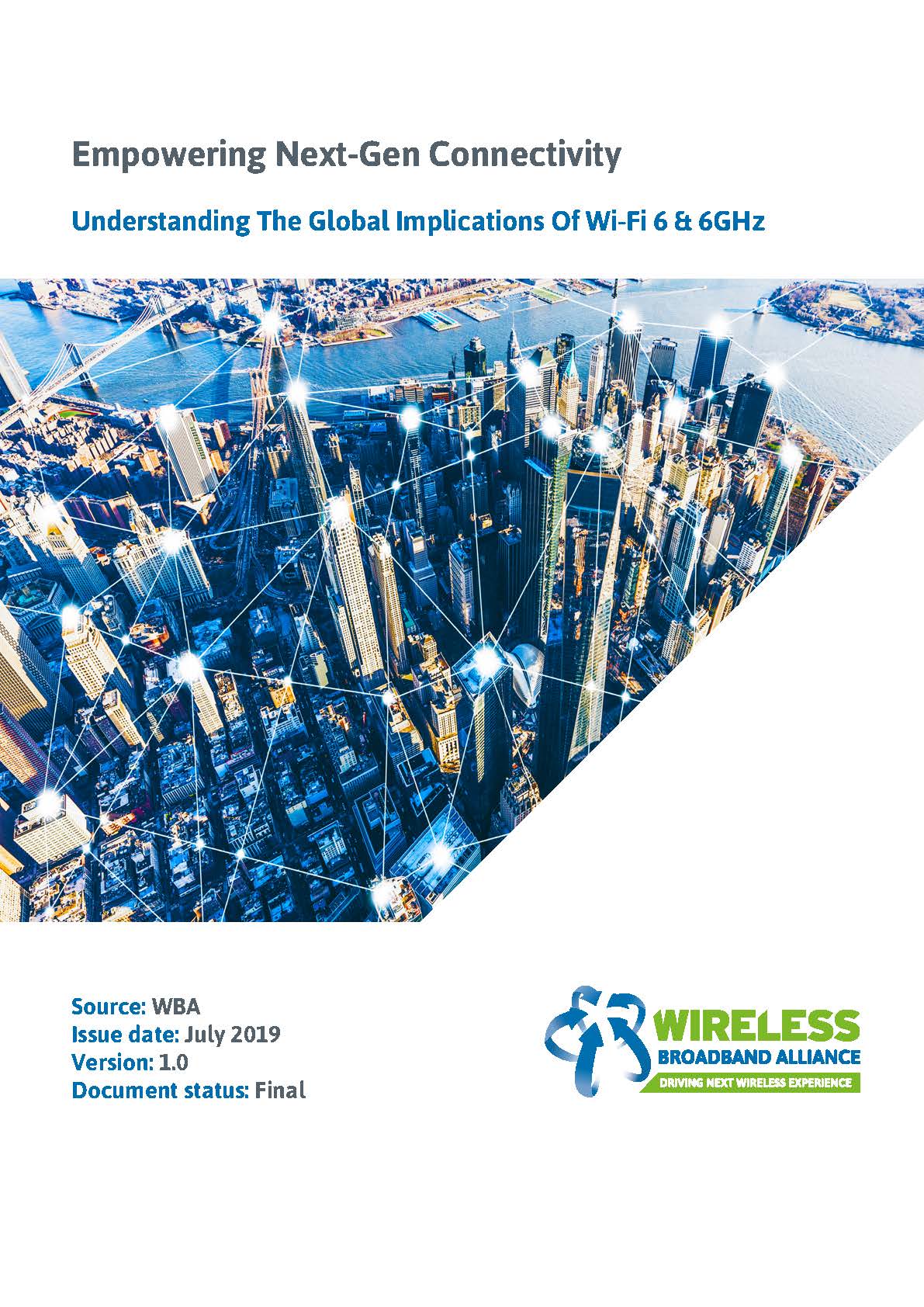 White paper cover